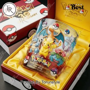 Pokémon 30th Anniversary 1996-2026 Legendary Whiskey Glass
