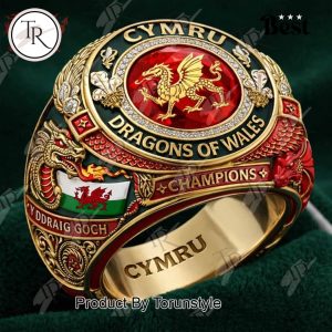 Wales Rugby “Cymru Dragons Of Wales” 2026 Ring