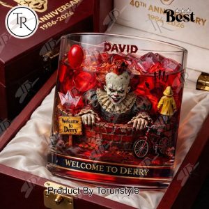 Pennywise 40th Anniversary 1986-2026 Whiskey Glass