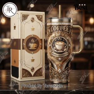 Coffee “Brewed For Moments” 40oz Tumbler