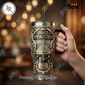 Bruce Springsteen Born To Run 40oz Tumbler