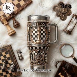 Chess Master The Game 2026 40oz Tumbler