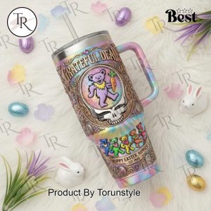 Grateful Dead Hoppy Easter, Hippies EST.1965 40oz Tumbler