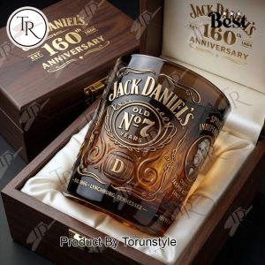 Jack Daniel’s 160th Anniversary 1866-2026 Whiskey Glass