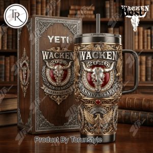 Wacken Anniversary 2026 40oz Tumbler