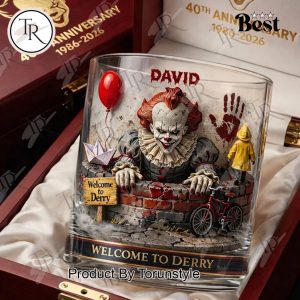 Pennywise 40th Anniversary 1986-2026 Whiskey Glass