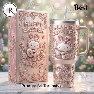 Hello Kitty Happy Easter EST.1974 40oz Tumbler