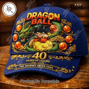 Dragon Ball 40 Years Of Legend 1986-2026 Cap