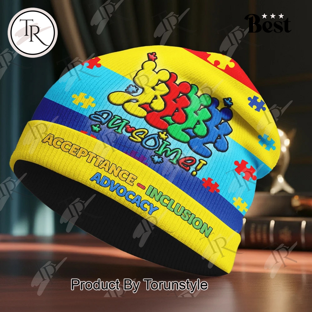 Mickey Autism Awareness 2026 Beanie Hat Mickey Autism Awareness 2026 Beanie Hat