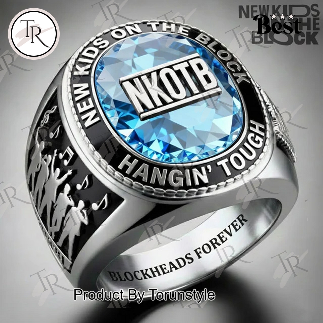 New Kids On The Block Hangin' Tough 2026 Ring New Kids On The Block Hangin' Tough 2026 Ring