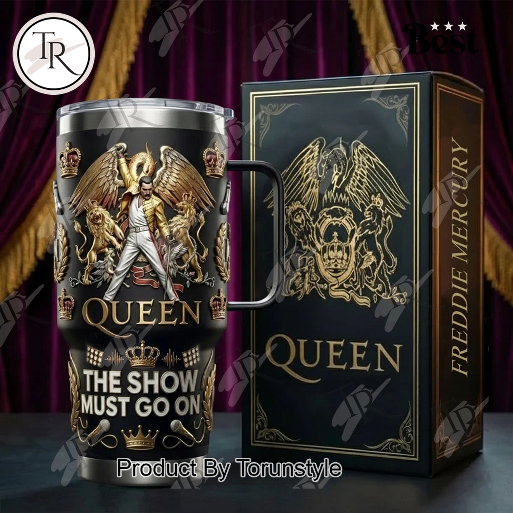 Queen The Show Must Go On 2026 40oz Tumbler