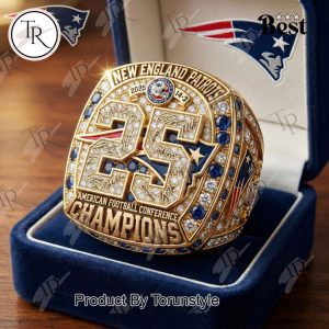 New England Patriots 25 AFC Champions Ring