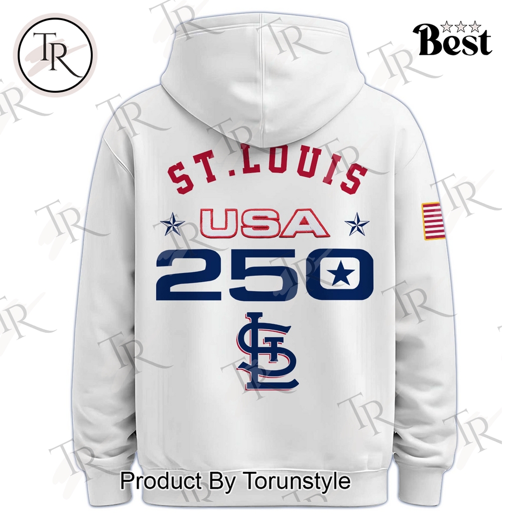 St.Louis Cardinals United States Of America 250 Anniversary Hoodie St.Louis Cardinals United States Of America 250 Anniversary Hoodie