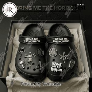 Bring Me The Horizon Black Design 2026 Crocs