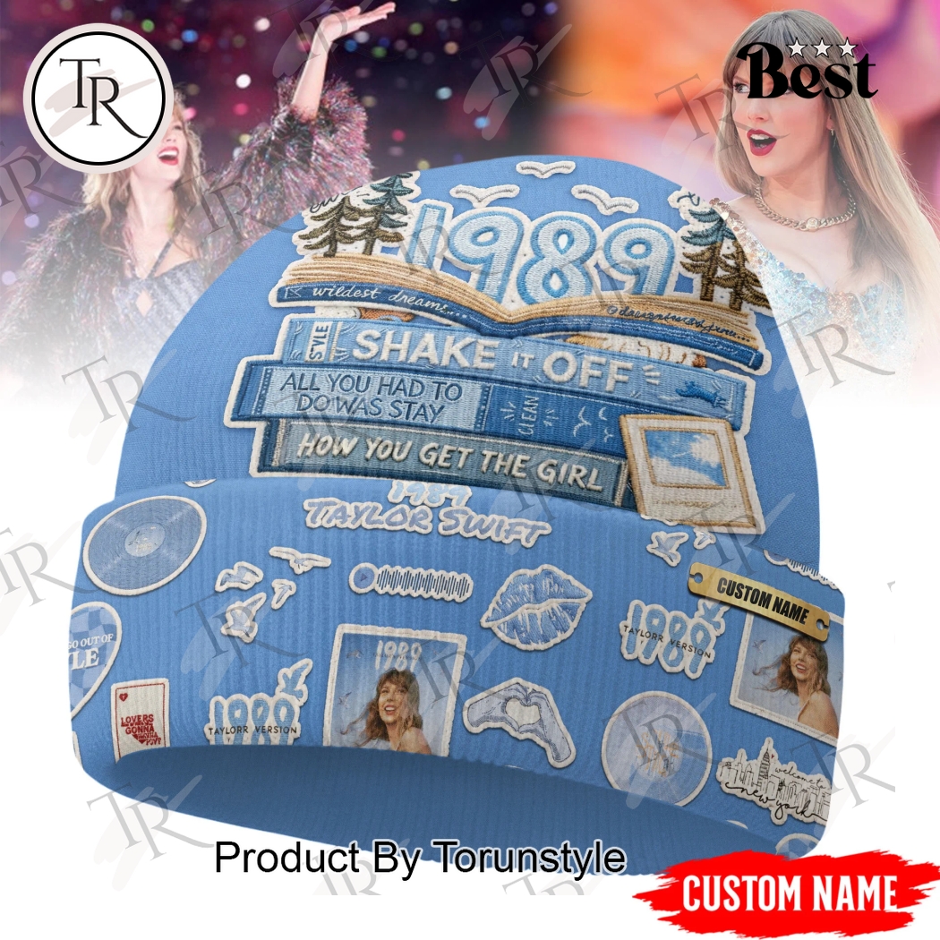 Taylor Swift "Shake It Off" 2026 Custom Beanie Hat Taylor Swift "Shake It Off" 2026 Custom Beanie Hat