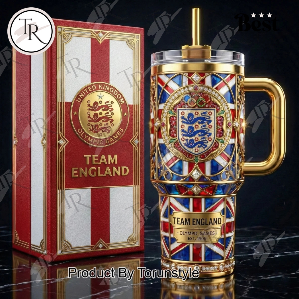 Team England Olympic Games 2026 40oz Tumbler Team England Olympic Games 2026 40oz Tumbler
