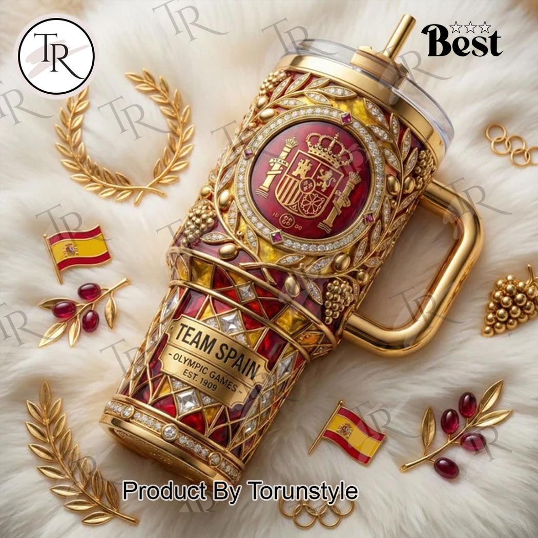 Team Spain Olympic Games 2026 40oz Tumbler Team Spain Olympic Games 2026 40oz Tumbler