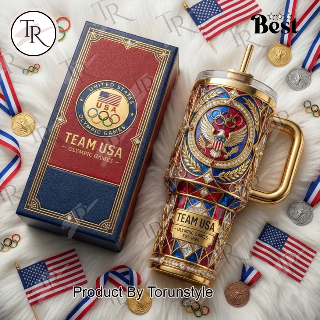 Team USA Olympic Games 2026 40oz Tumbler Team USA Olympic Games 2026 40oz Tumbler
