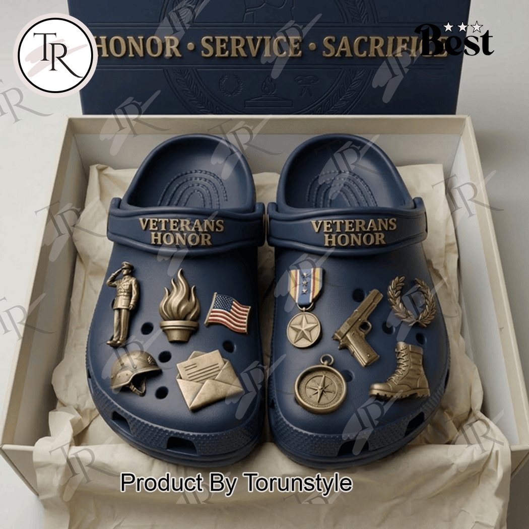 Veterans Honor Blue Design 2026 Crocs Veterans Honor Blue Design 2026 Crocs