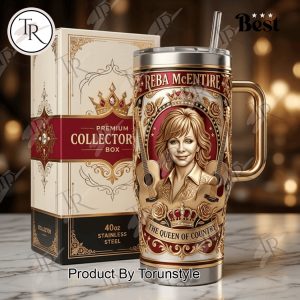 Reba McEntire The Queen Of Country 40oz Tumbler