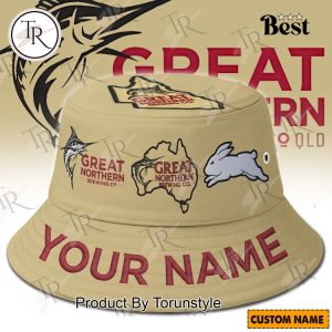 South Sydney Rabbitohs x Great Northern 2026 Custom Name Bucket Hat