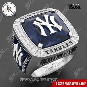 New York Yankees 1903-2026 Custom Name Ring