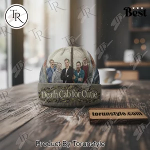 Death Cab for Cutie Embroidered Band Portraits Beanie Hat