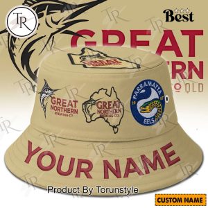 Parramatta Eels x Great Northern 2026 Custom Name Bucket Hat