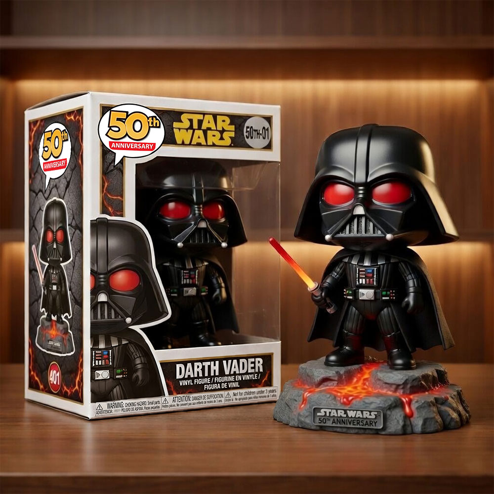 Star Wars Darth Vader 50th Anniversary Collectible Funko Pop Vinyl Figure Star Wars Darth Vader 50th Anniversary Collectible Funko Pop Vinyl Figure