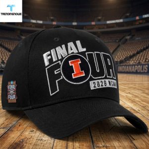 Illinois Fighting Illini Official 2026 Final Four Baseball Cap