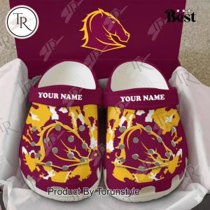 Brisbane Broncos 2026 New Edition Custom Name Crocs