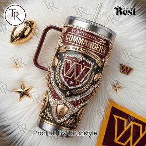 Washington Commanders New Edition 2026 40oz Tumbler
