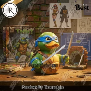 Teenage Mutant Ninja Turtles Leonardo Limited Commemorative Duck Figure