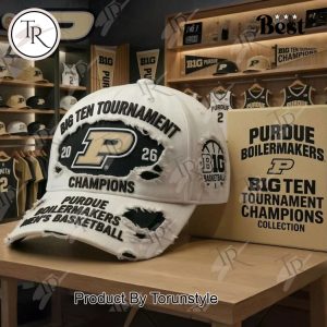 Purdue Boilermakers Big Ten Tournament Champions 2026 Cap