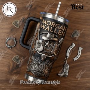 Morgan Wallen Country Outlaw Soul New Edition 2026 40oz Tumbler