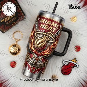 Miami Heat Culture 2026 40oz Tumbler