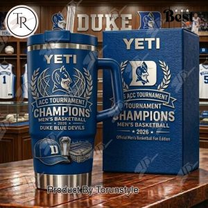 Duke Blue Devils ACC Tournament Champions 2026 40oz Tumbler