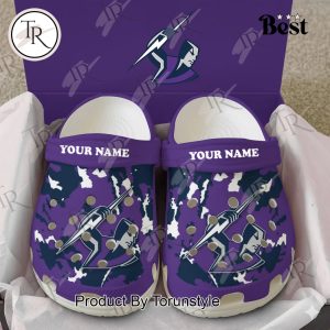 Melbourne Storm 2026 New Edition Custom Name Crocs