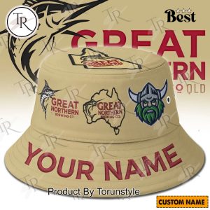 Canberra Raiders x Great Northern 2026 Custom Name Bucket Hat