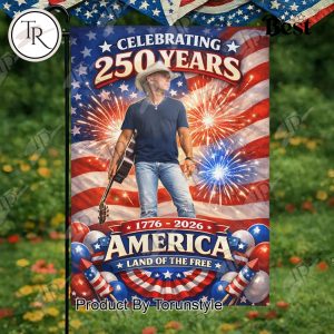 Kenny Chesney America’s 250th Anniversary 1776-2026 Garden Flag