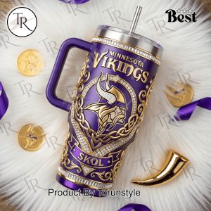 Minnesota Vikings Norse Legacy Edition 2026 40oz Tumbler