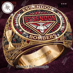 Go Essendon Bombers Premiers 2026 Ring