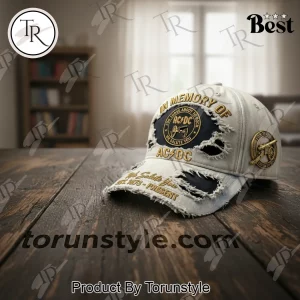 AC/DC For Those About To Rock We Salute You Distressed Cap