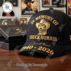 In Memory Of Chuck Norris 1940-2026 Cap