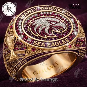 Go Manly Warringah Sea Eagles Premiers 2026 Ring