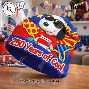 Snoopy 250 Years Of Cool 2026 Beanie Hat