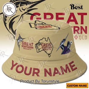 Melbourne Storm x Great Northern 2026 Custom Name Bucket Hat