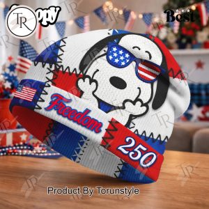 Snoopy Freedom 250th Beanie Hat