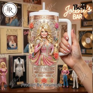 Dolly Parton 30th Anniversary 1946-2026 New Edition 40oz Tumbler