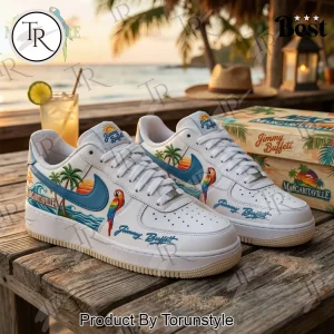 Jimmy Buffett Margaritaville Custom AF1 Tropical Sneakers